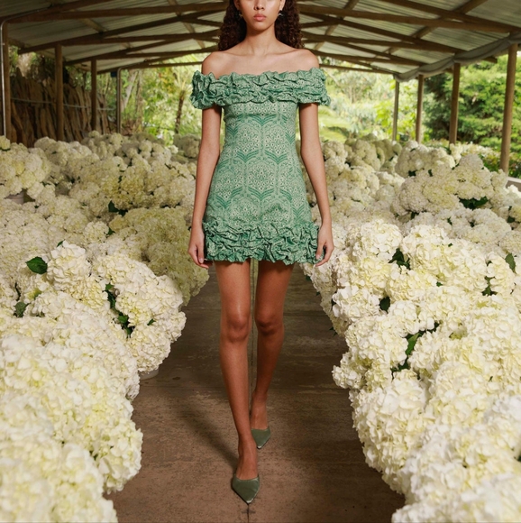 Agua by Agua Bendita Dresses & Skirts - Agua by Agua Bendita Jardin Ceiba Mini Dress